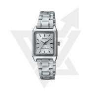 ساعت مچی عقربه ای زنانه کاسیو مدل Casio LTP-V007D-7E نقره ای صفحه سفید